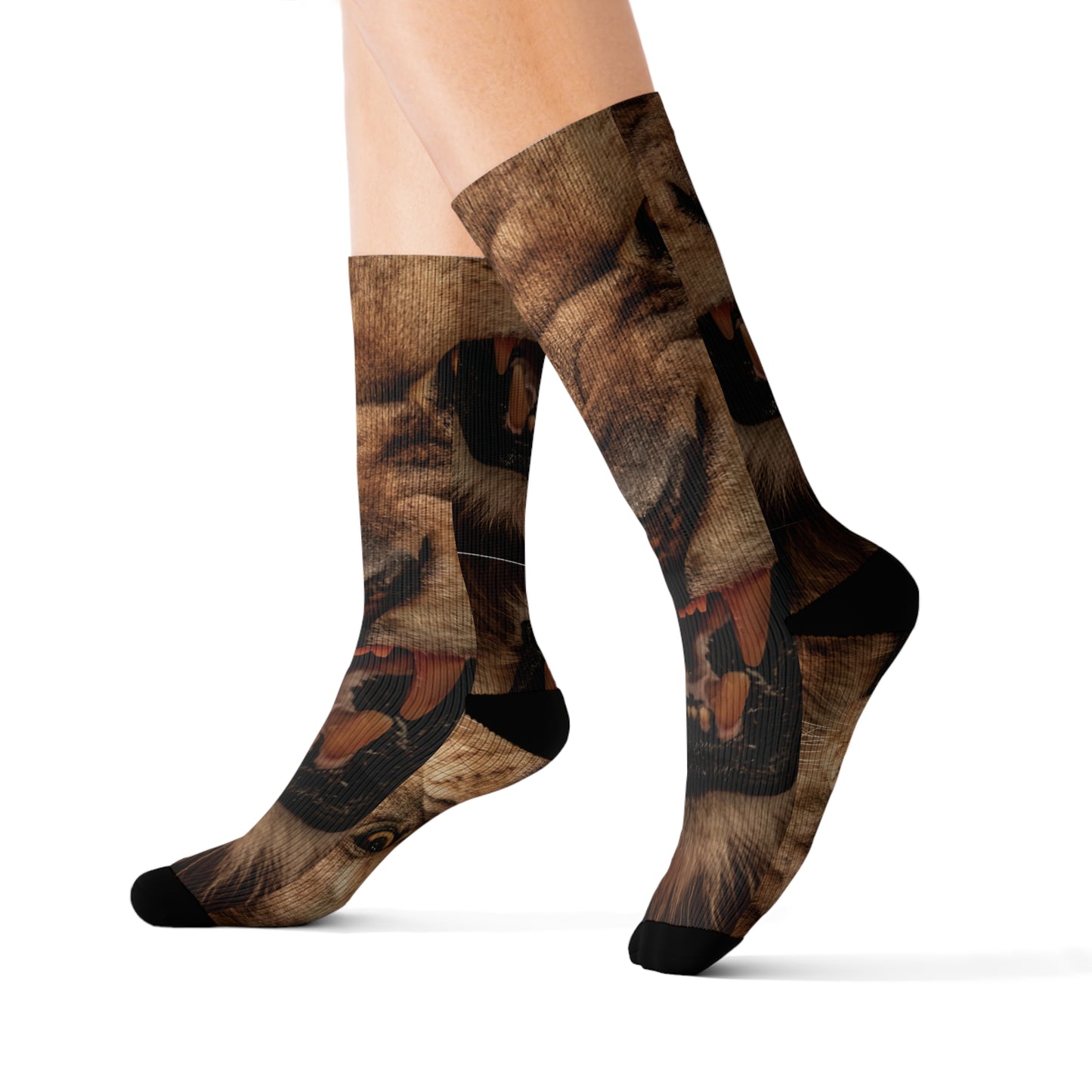 Lion Sublimation Socks
