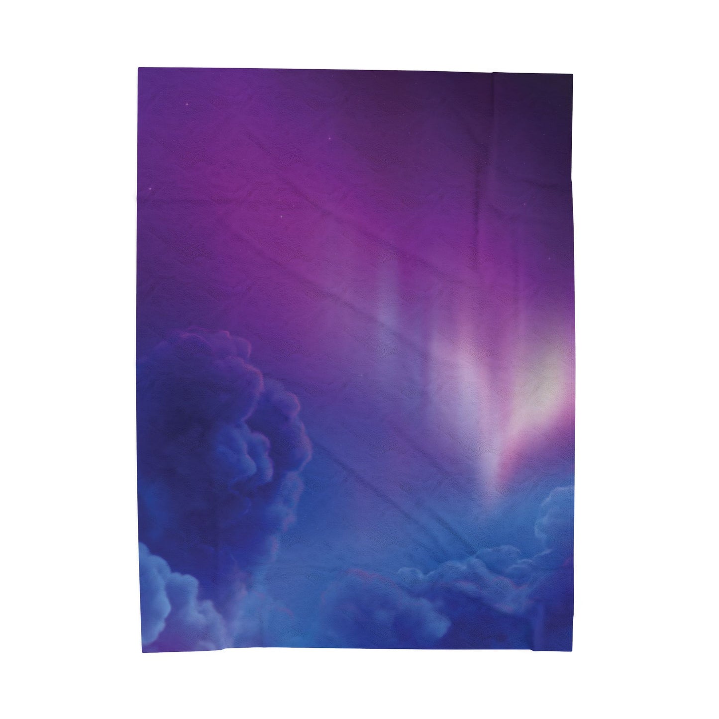 Clouds Velveteen Plush Blanket