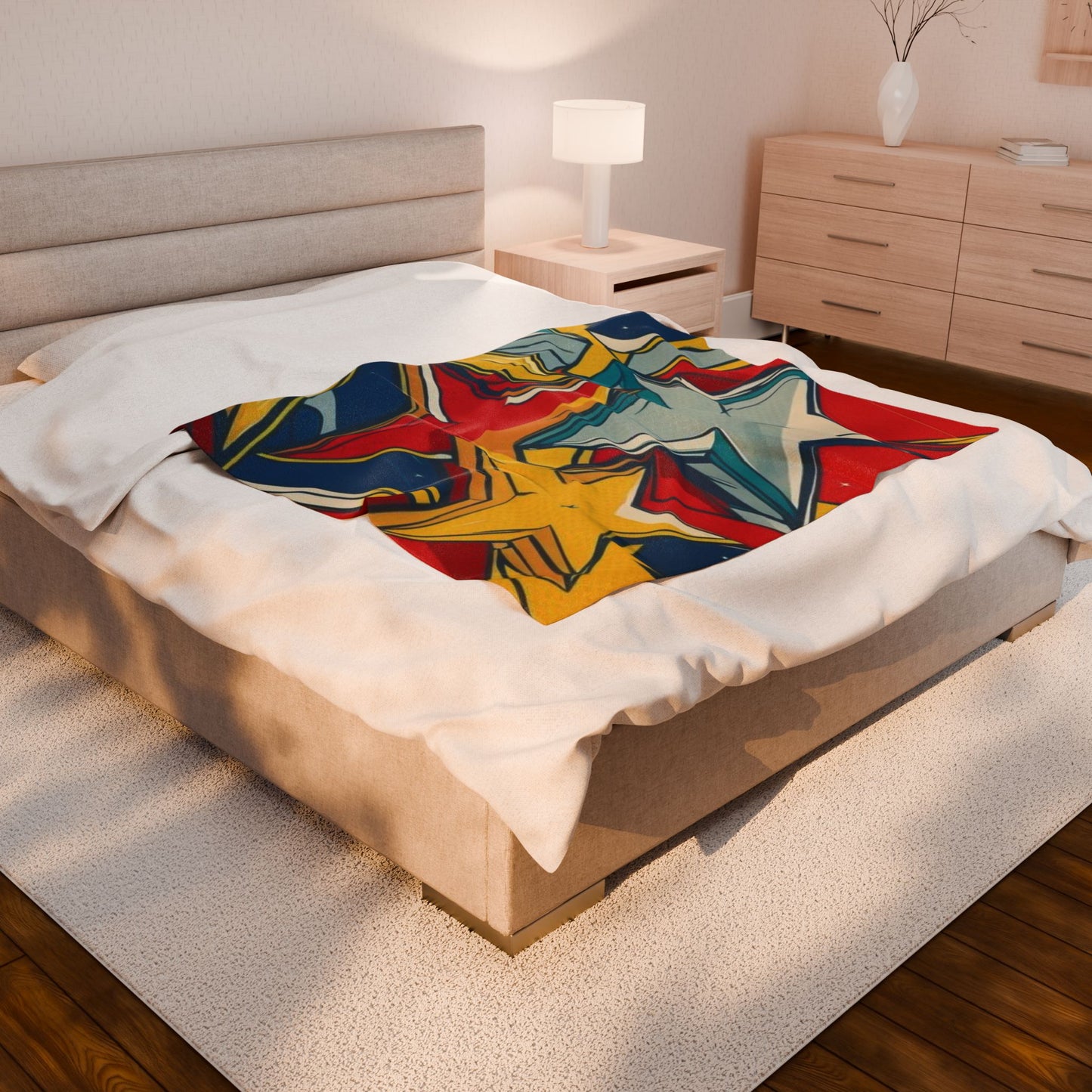 Stars Art Plush Blanket