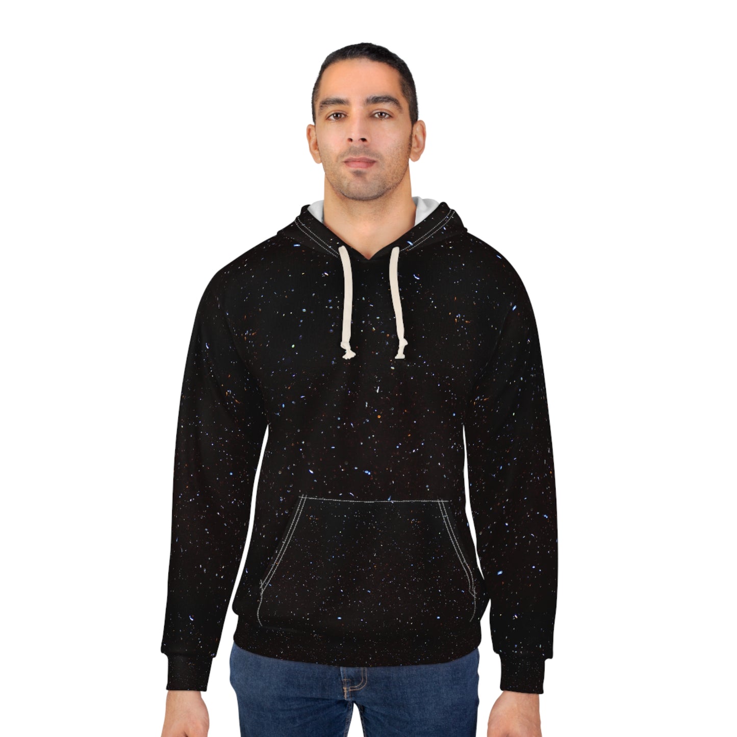 Starry Sky Hoodie, Polyester, Usa Shipping, Graphic Hoodie