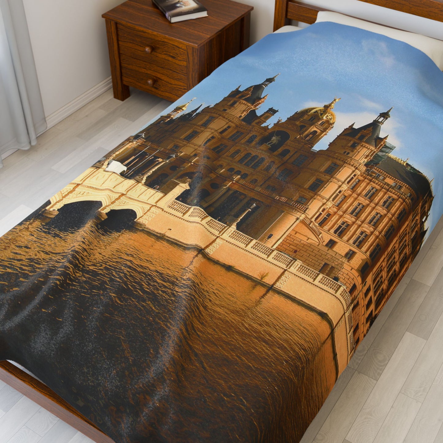 Castle Velveteen Plush Blanket