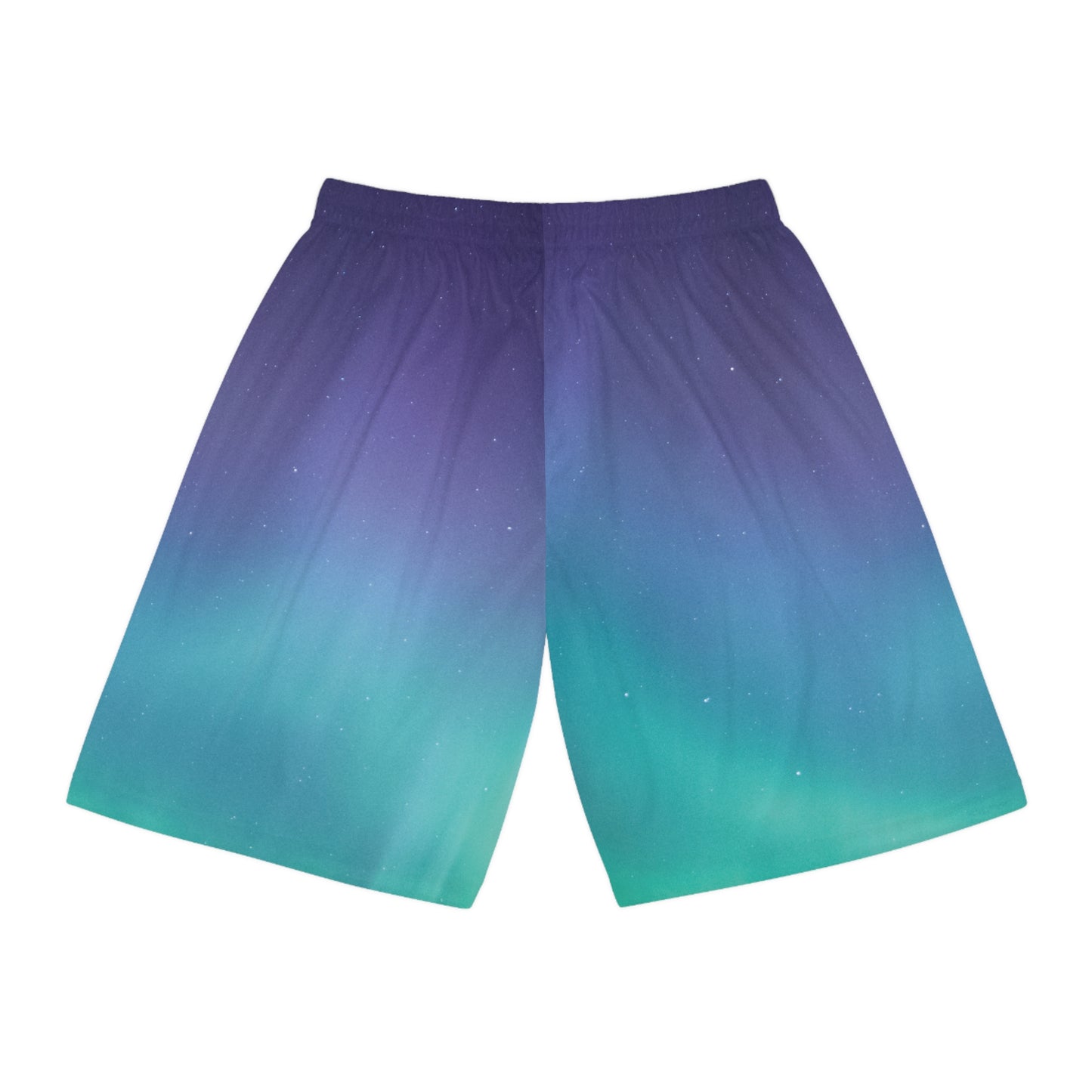 The Northern Lights Basketball Shorts (AOP)