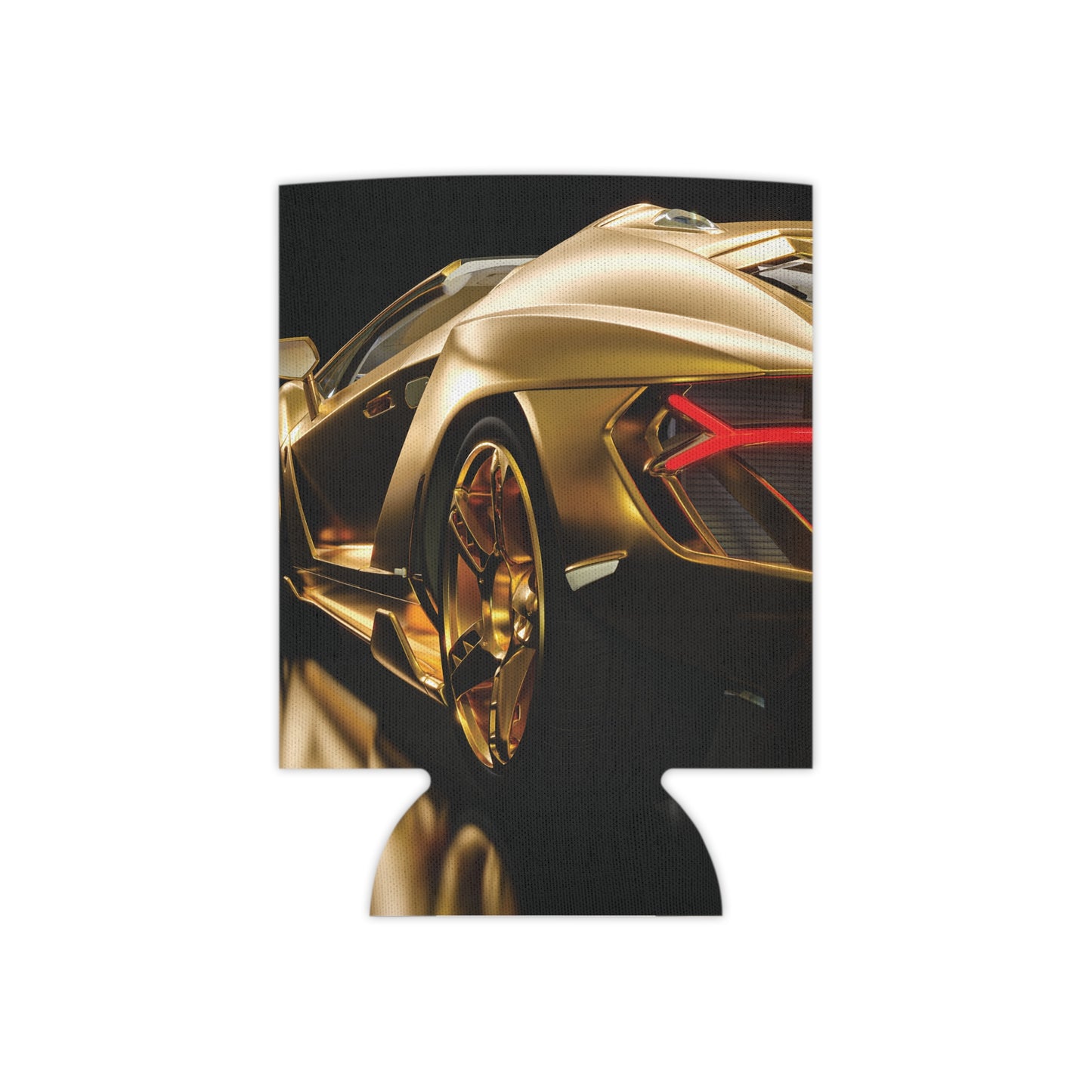 Gold Car Can Cooler