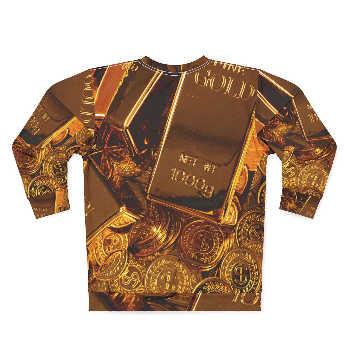 Gold Unisex Sweatshirt (AOP)