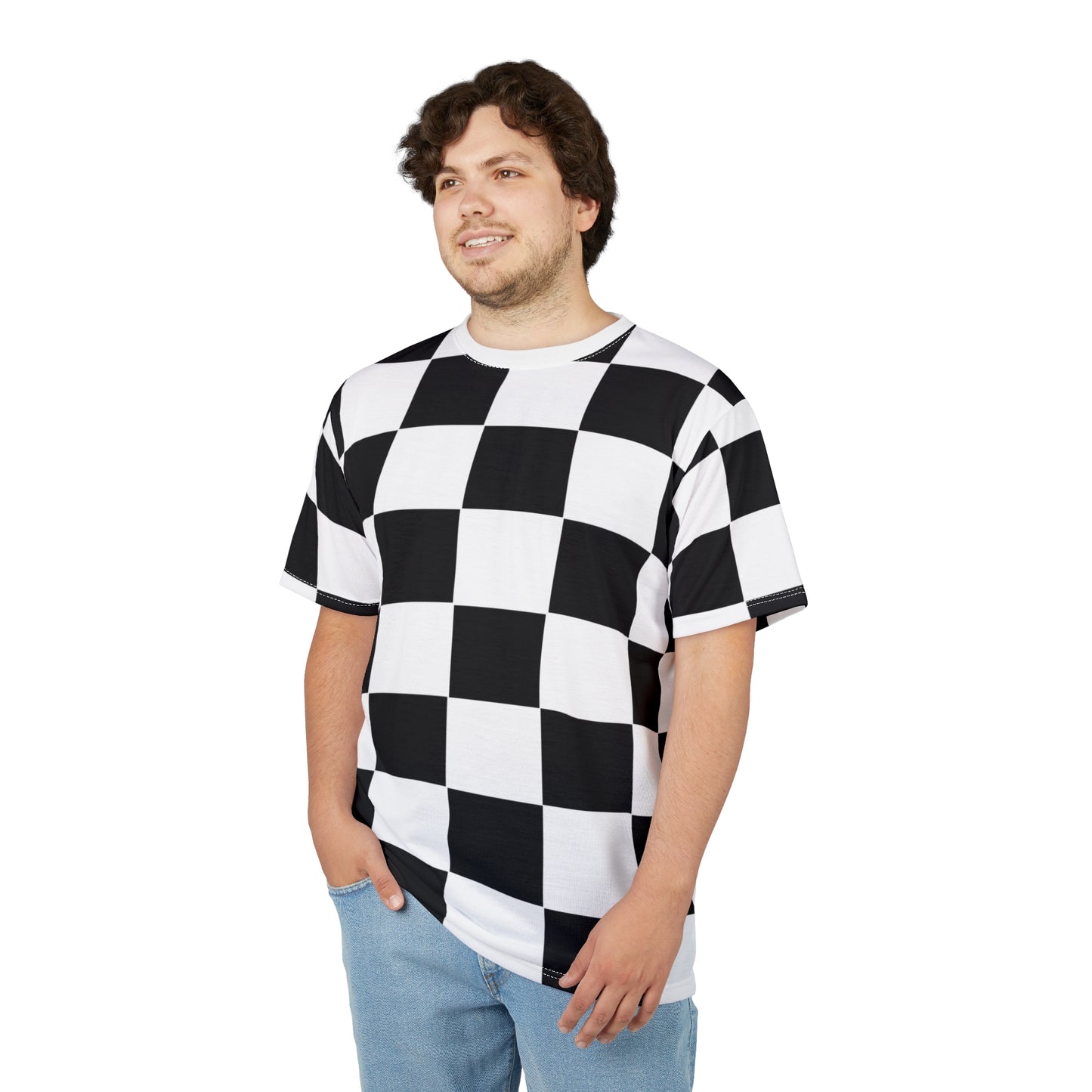 Stylish Checkerboard Tee
