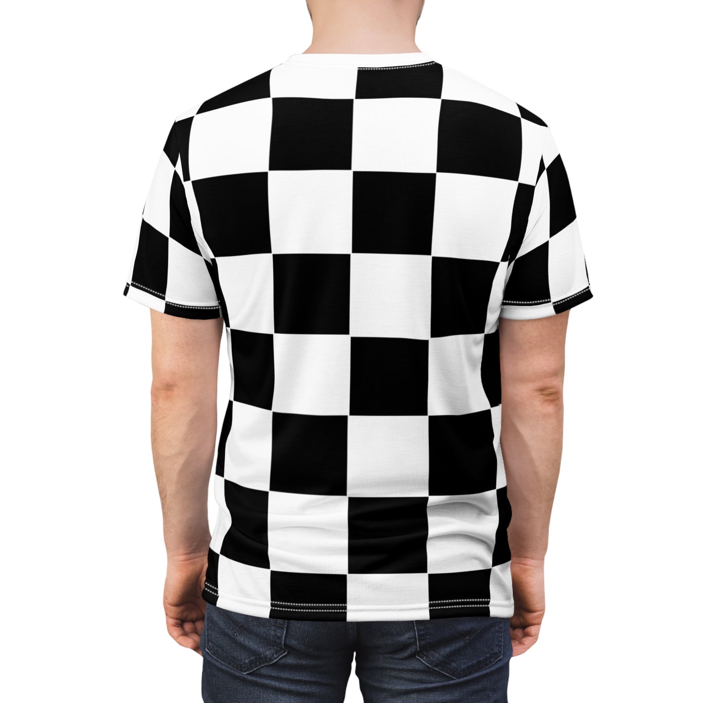 Stylish Checkerboard Tee