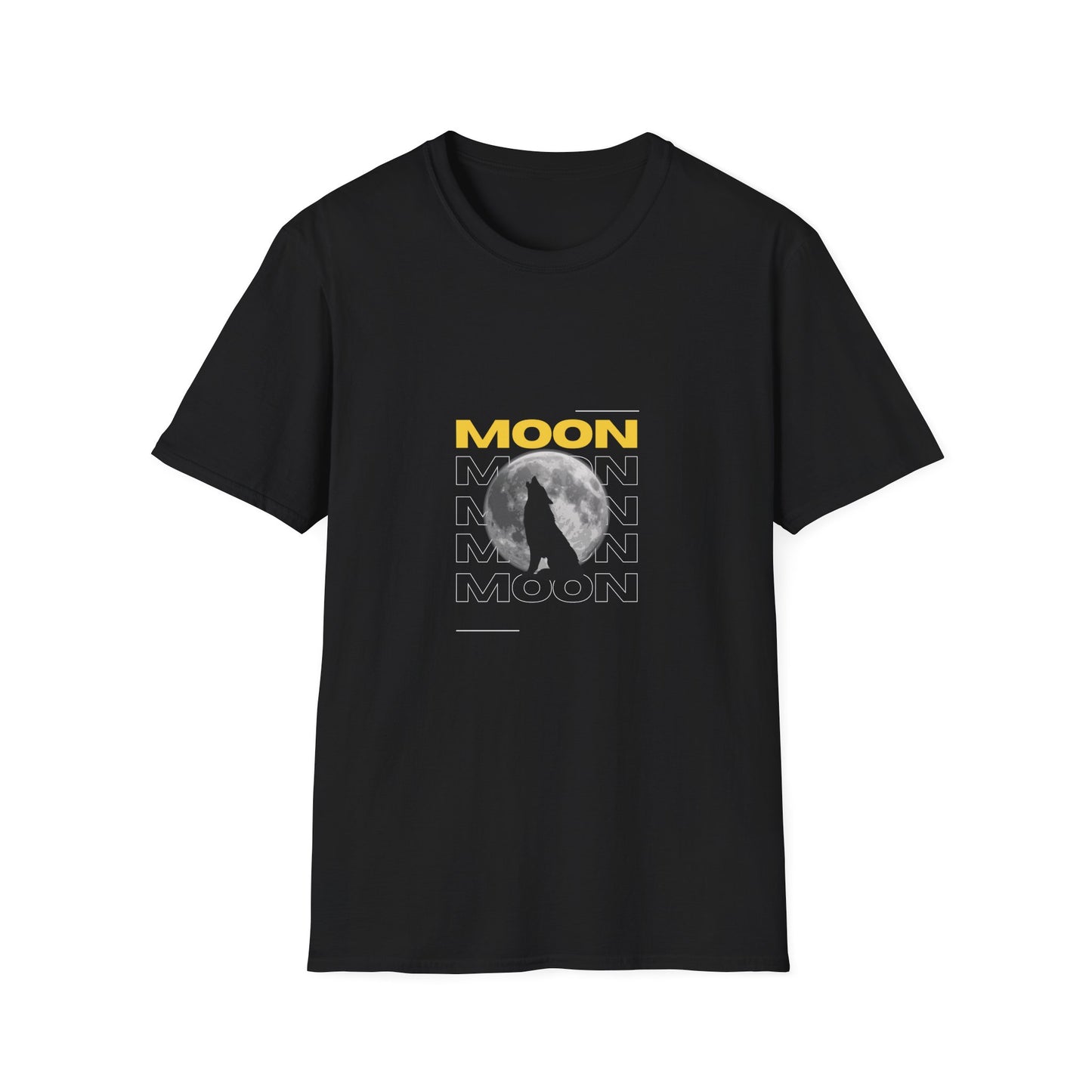 Unisex Moon Graphic T-Shirt - Perfect for Stargazers and Nature Lovers