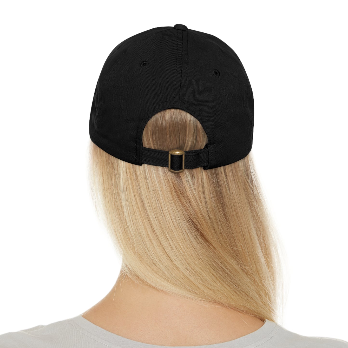 Chess Dad Hat with Leather Patch - Stylish Cap for Game Lovers