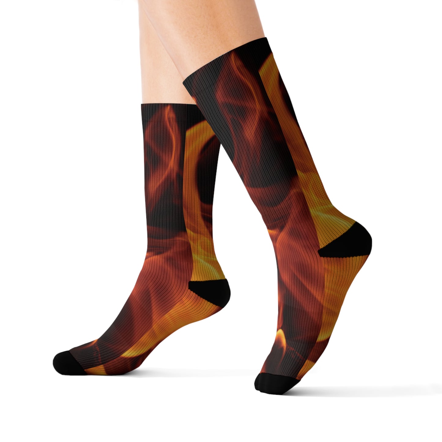 Fire Sublimation Socks