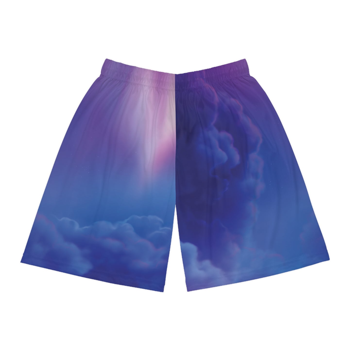 Clouds Basketball Shorts All Over Print