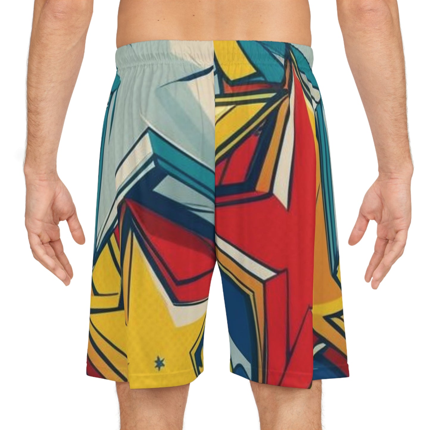 Stars Art Basketball Shorts