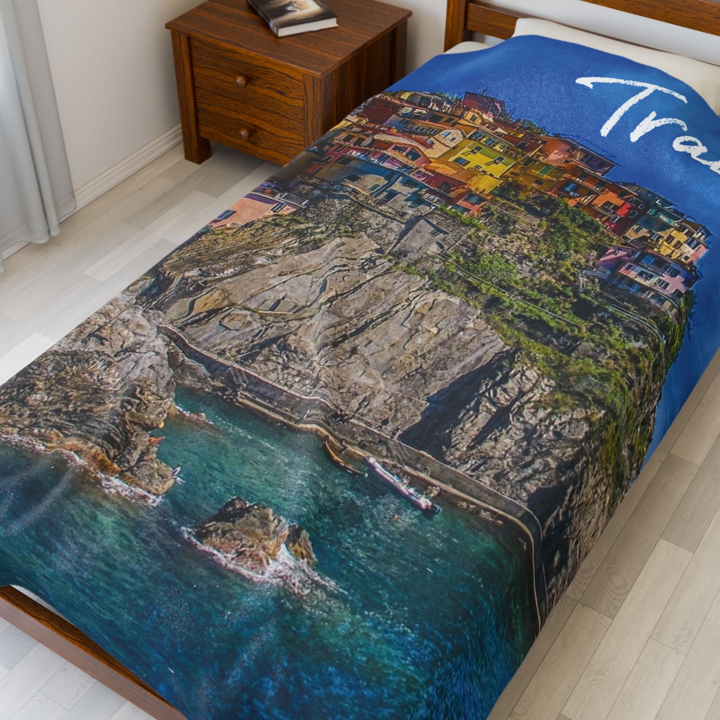 Travel Velveteen Plush Blanket