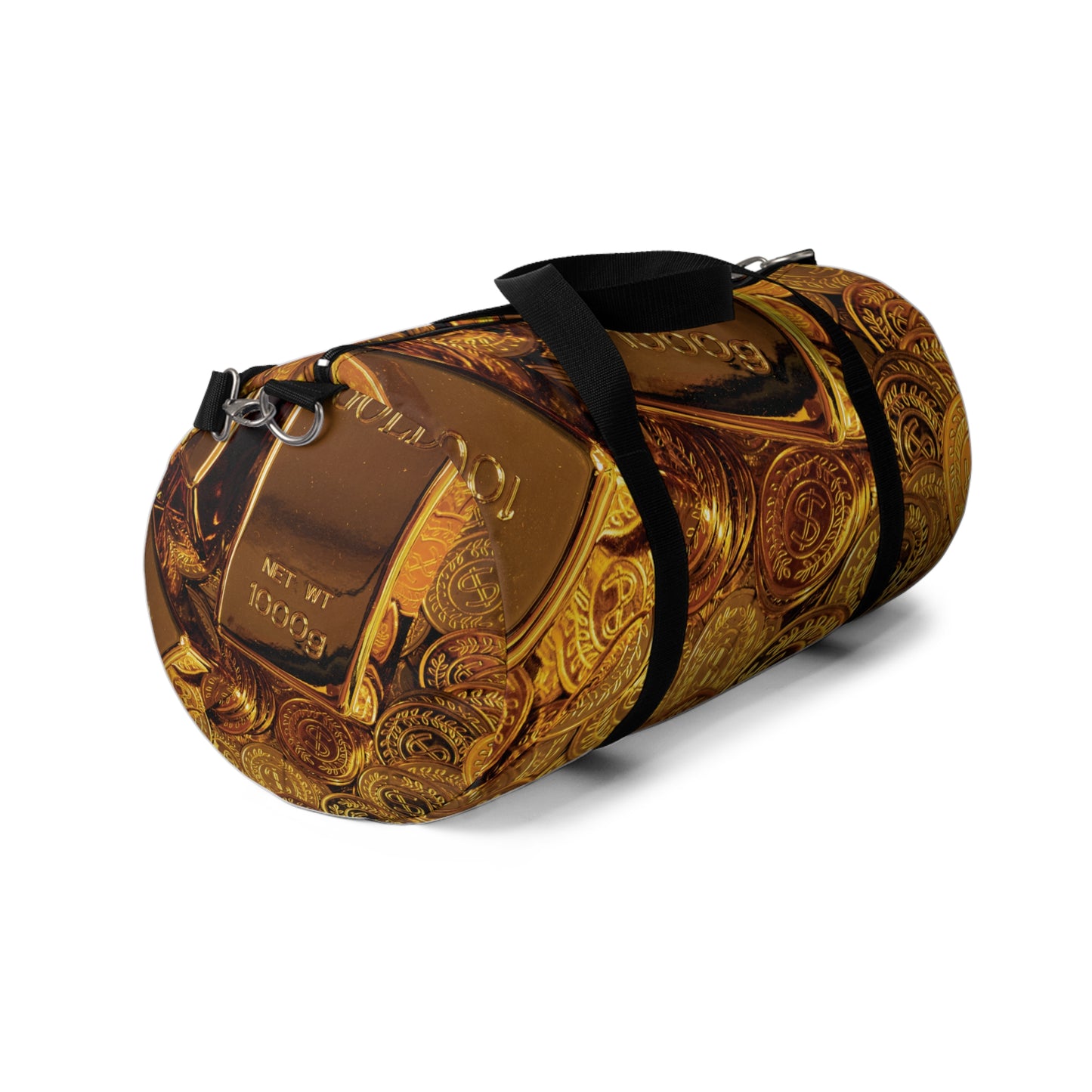 Gold Duffel Bag