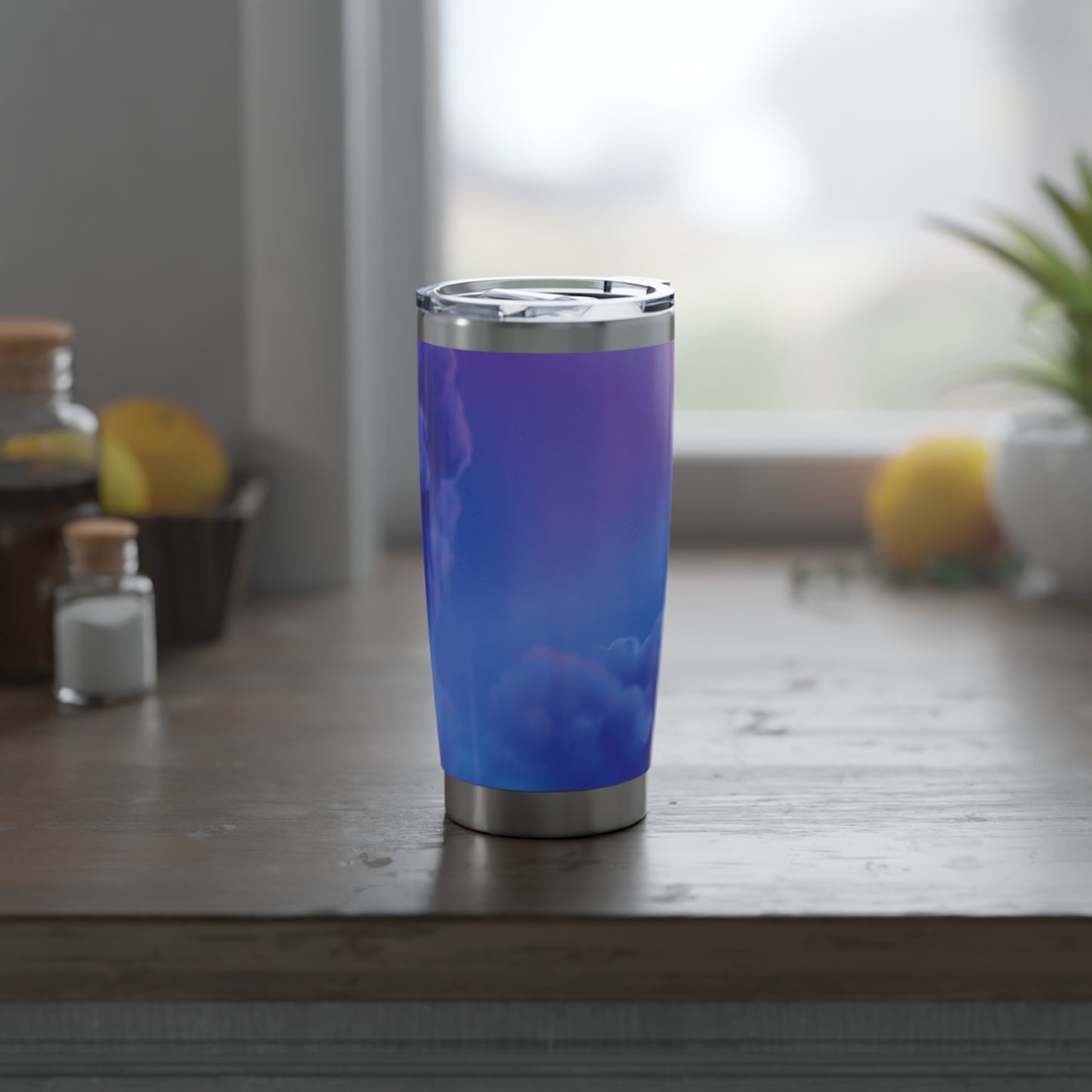 Clouds Graphic 20oz Tumbler - Stylish Travel Mug for Coffee Lovers