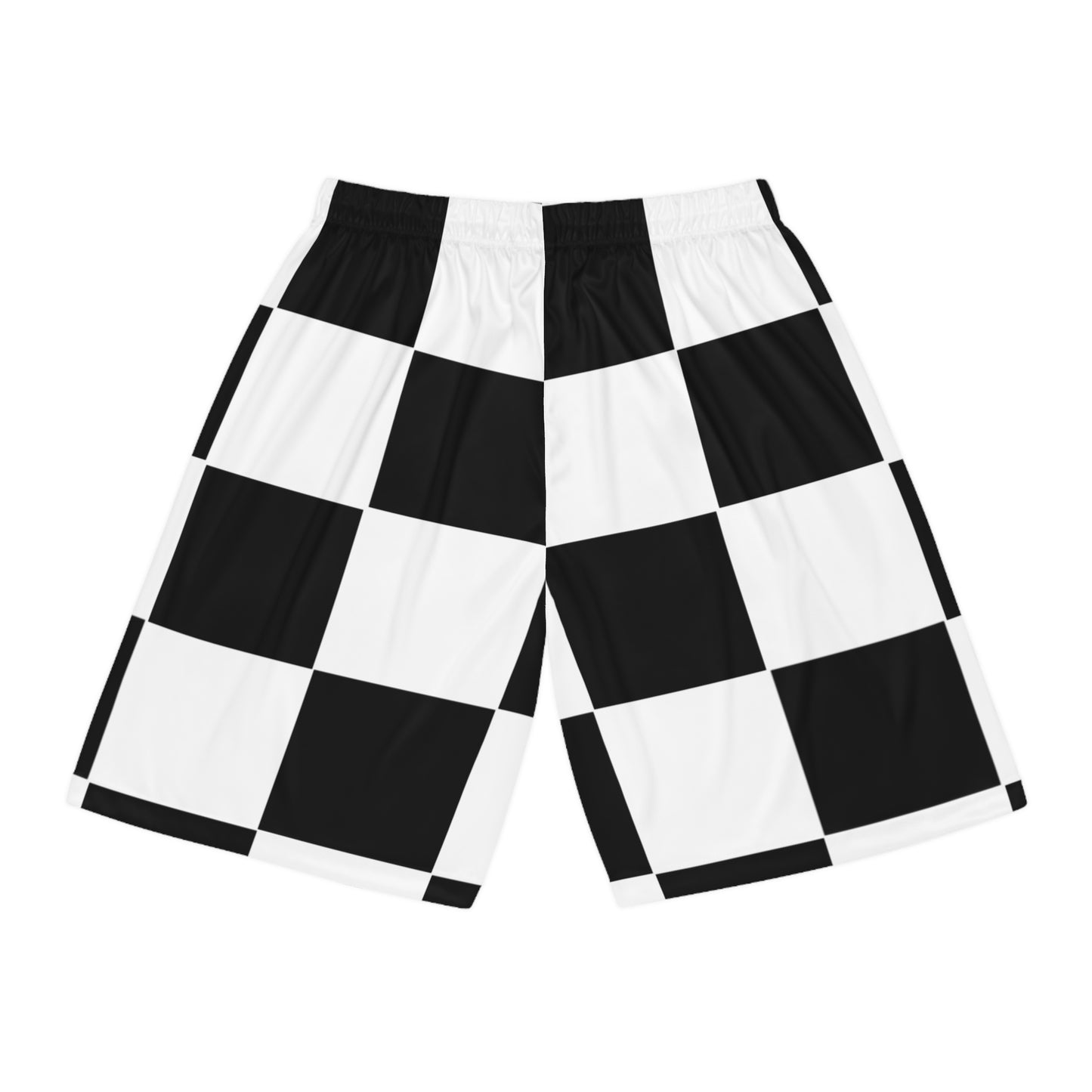 Stylish Checkerboard Basketball Shorts