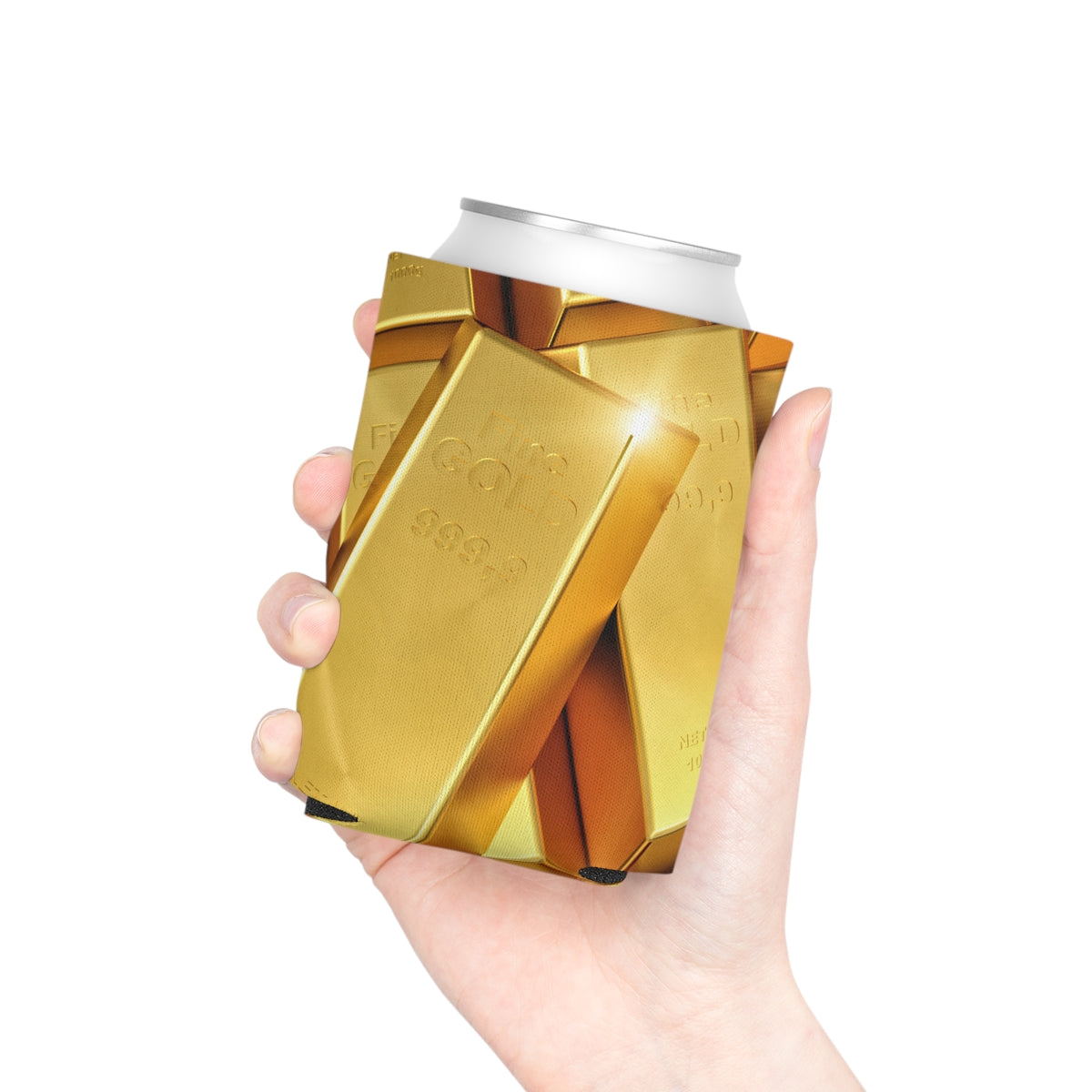 Fine Gold Can Cooler