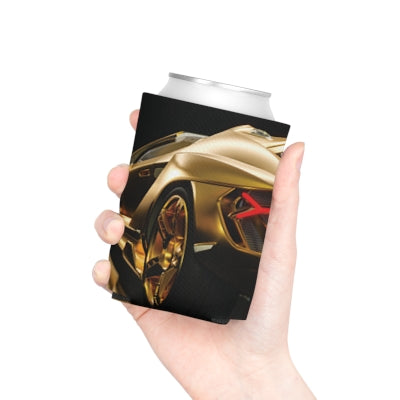 Gold Car Can Cooler