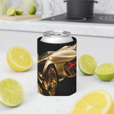 Gold Car Can Cooler