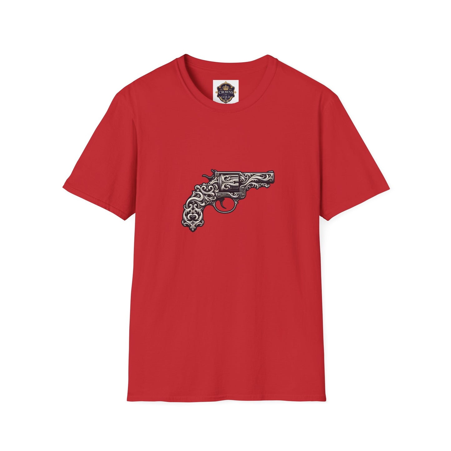 Vintage-Inspired Gun Graphic Unisex T-Shirt