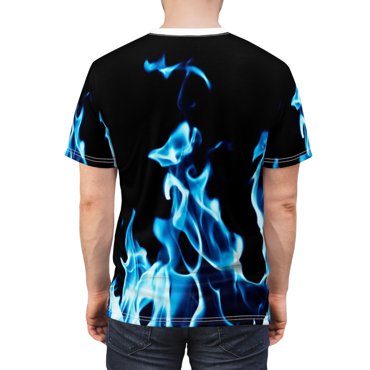 Fire-Print Unisex Tee