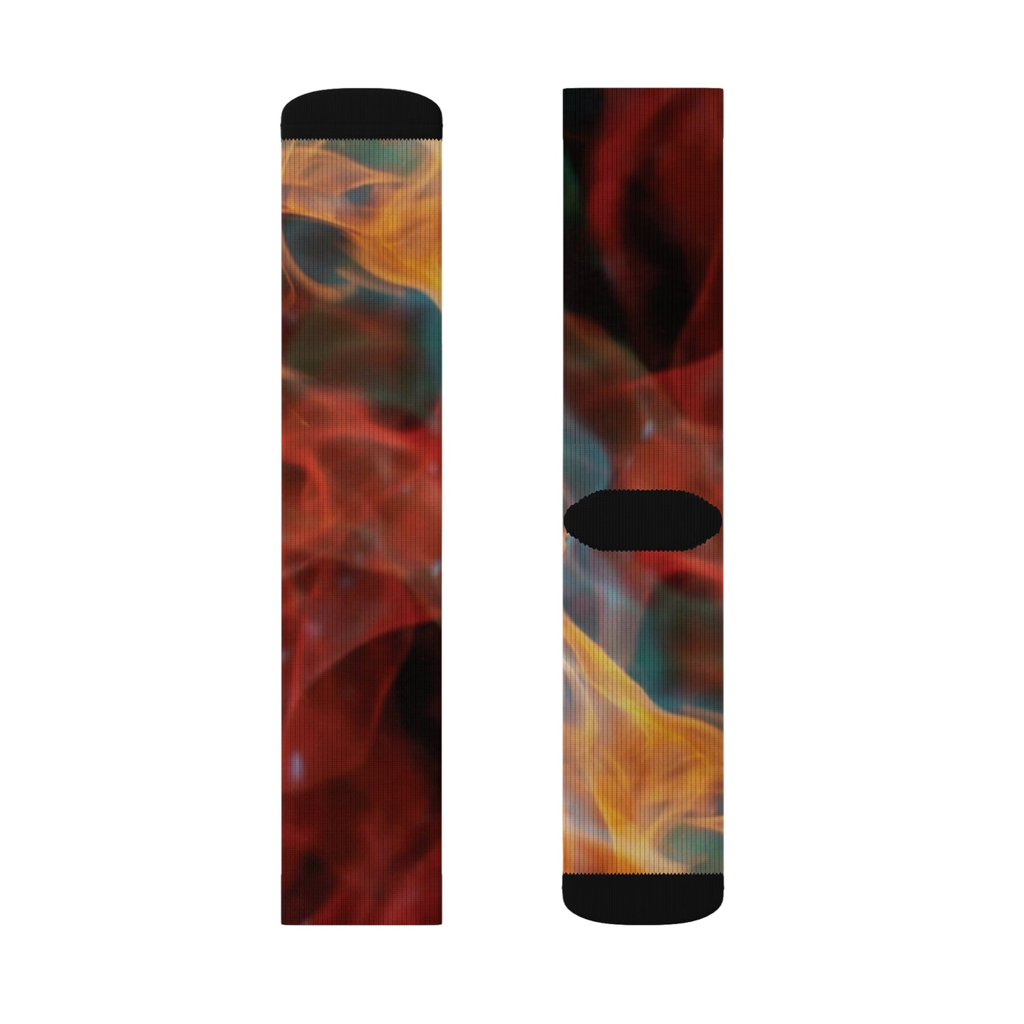 Fiery Sublimation Socks, Colorful Artistic Sock Gift, Unique Fashion Accessories for Men, Trendy Sock Collection, Cozy [...]
