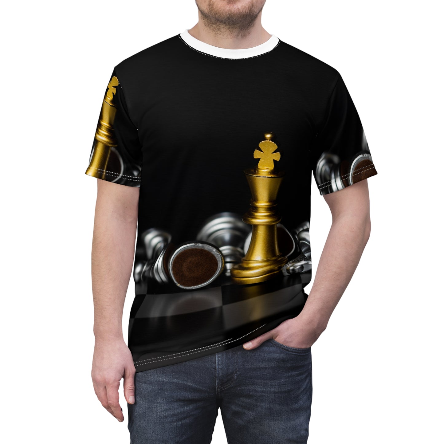 Chess Graphic Tee - Unisex Cut & Sew T-Shirt