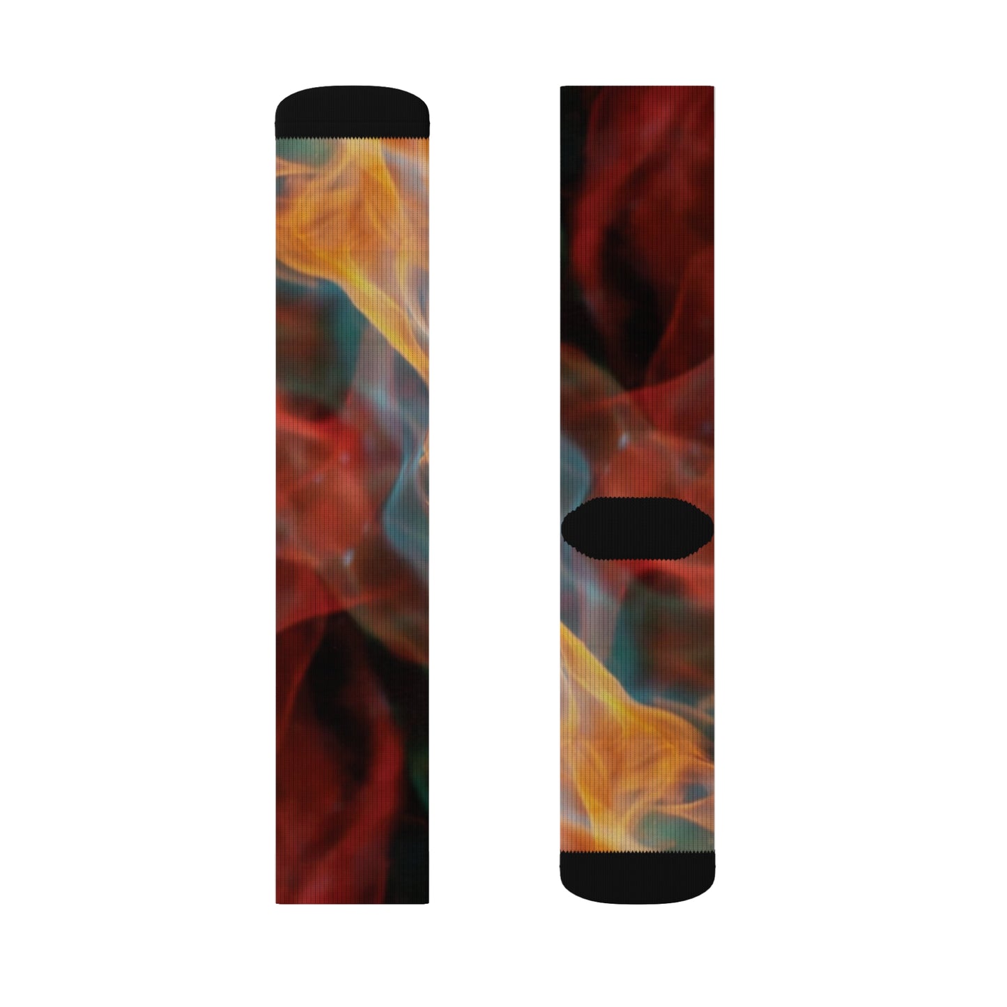 Fiery Sublimation Socks, Colorful Artistic Sock Gift, Unique Fashion Accessories for Men, Trendy Sock Collection, Cozy [...]