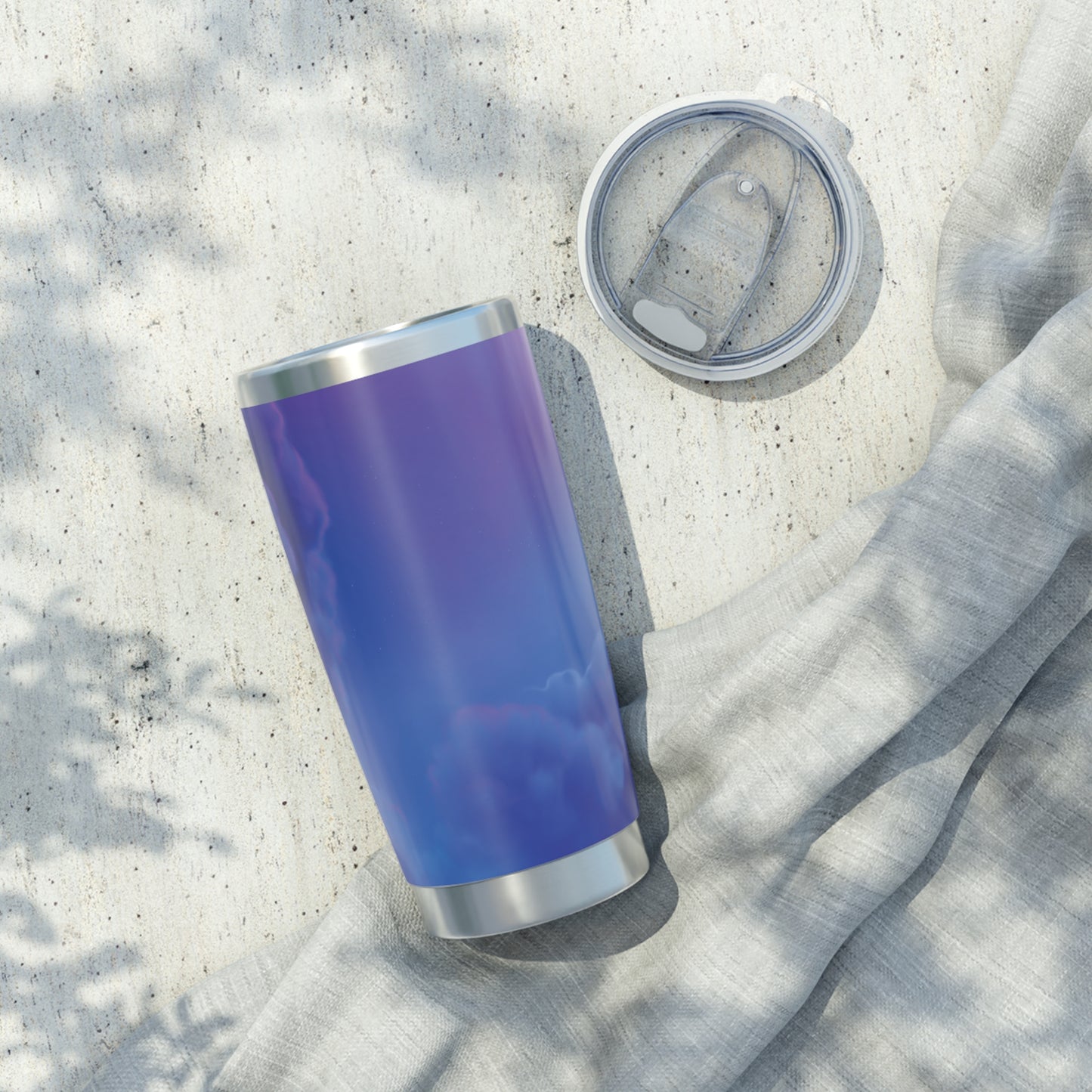 Clouds Graphic 20oz Tumbler - Stylish Travel Mug for Coffee Lovers