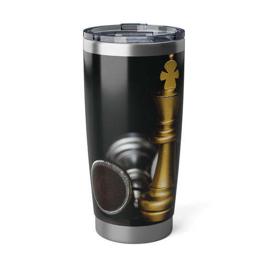 Stylish Chess Piece 20oz Tumbler - Perfect for Gamers & Chess Enthusiasts