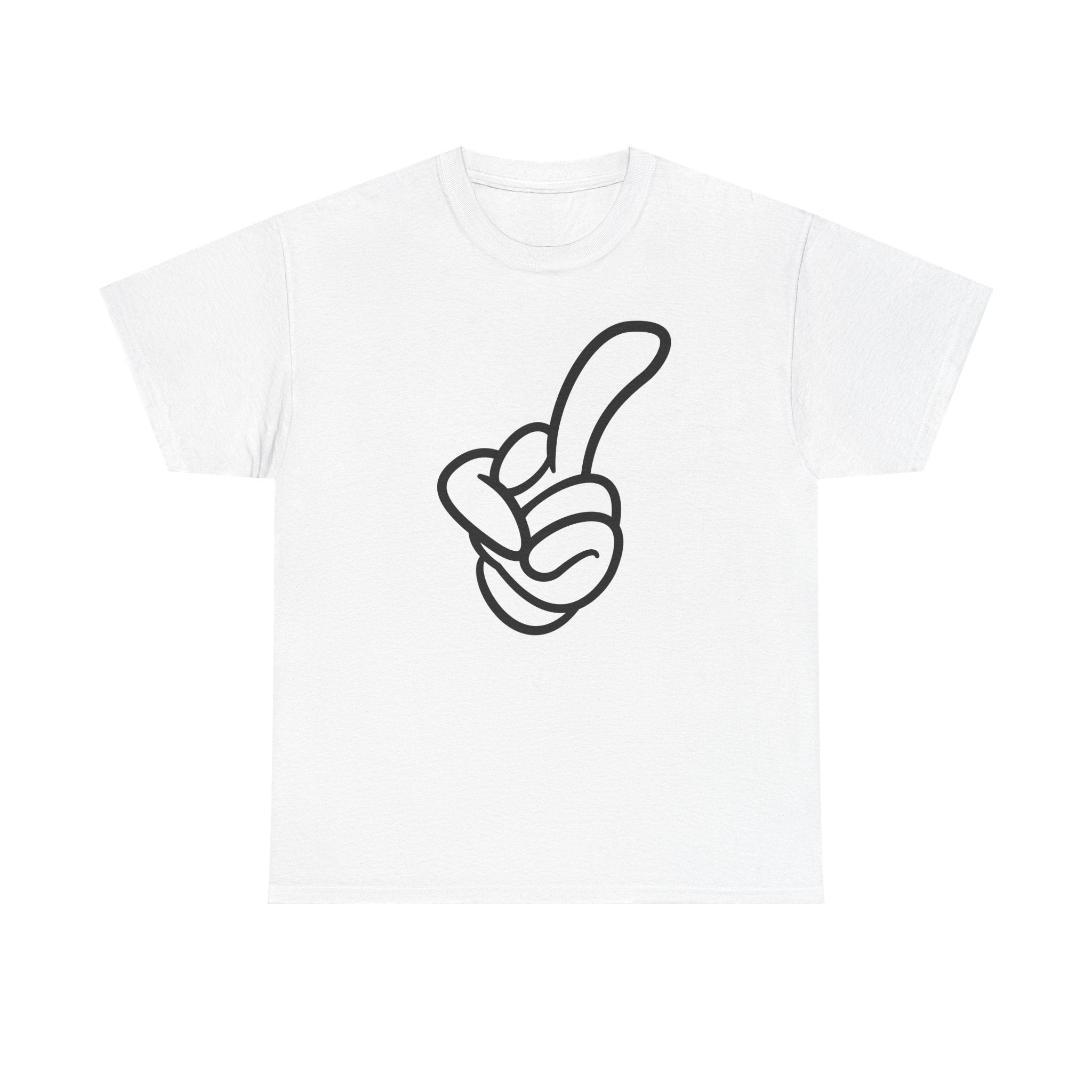 Middle Finger Graphic Tee