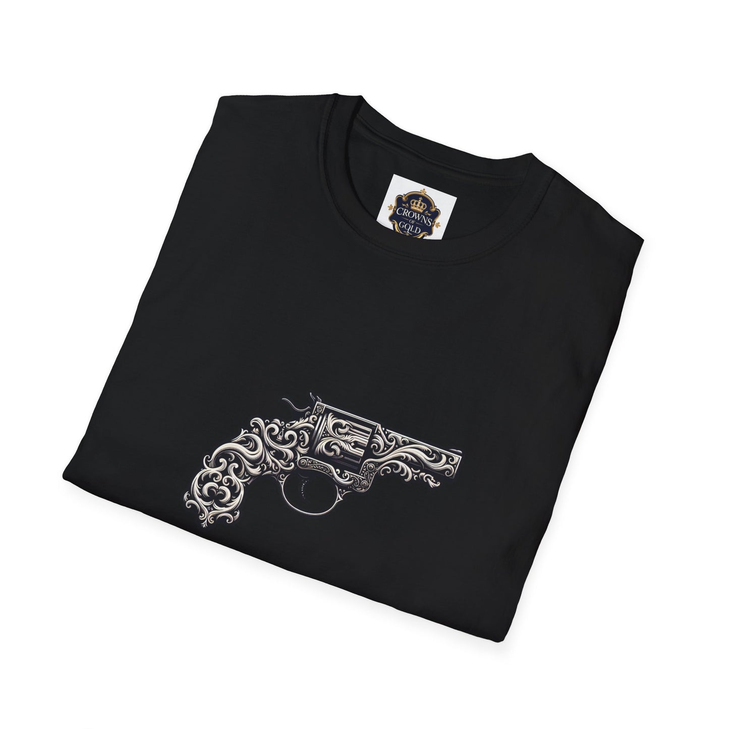 Vintage-Inspired Gun Graphic Unisex T-Shirt