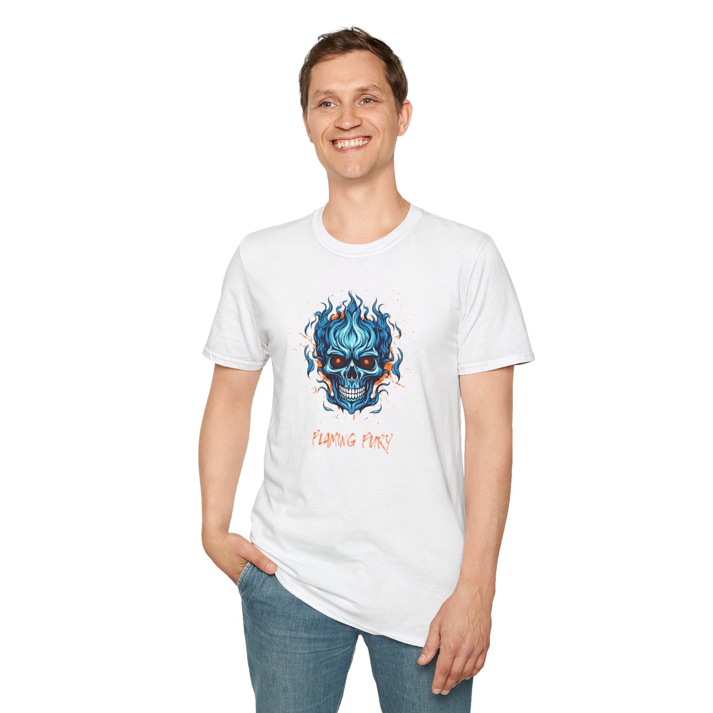 Flaming Skull T-Shirt
