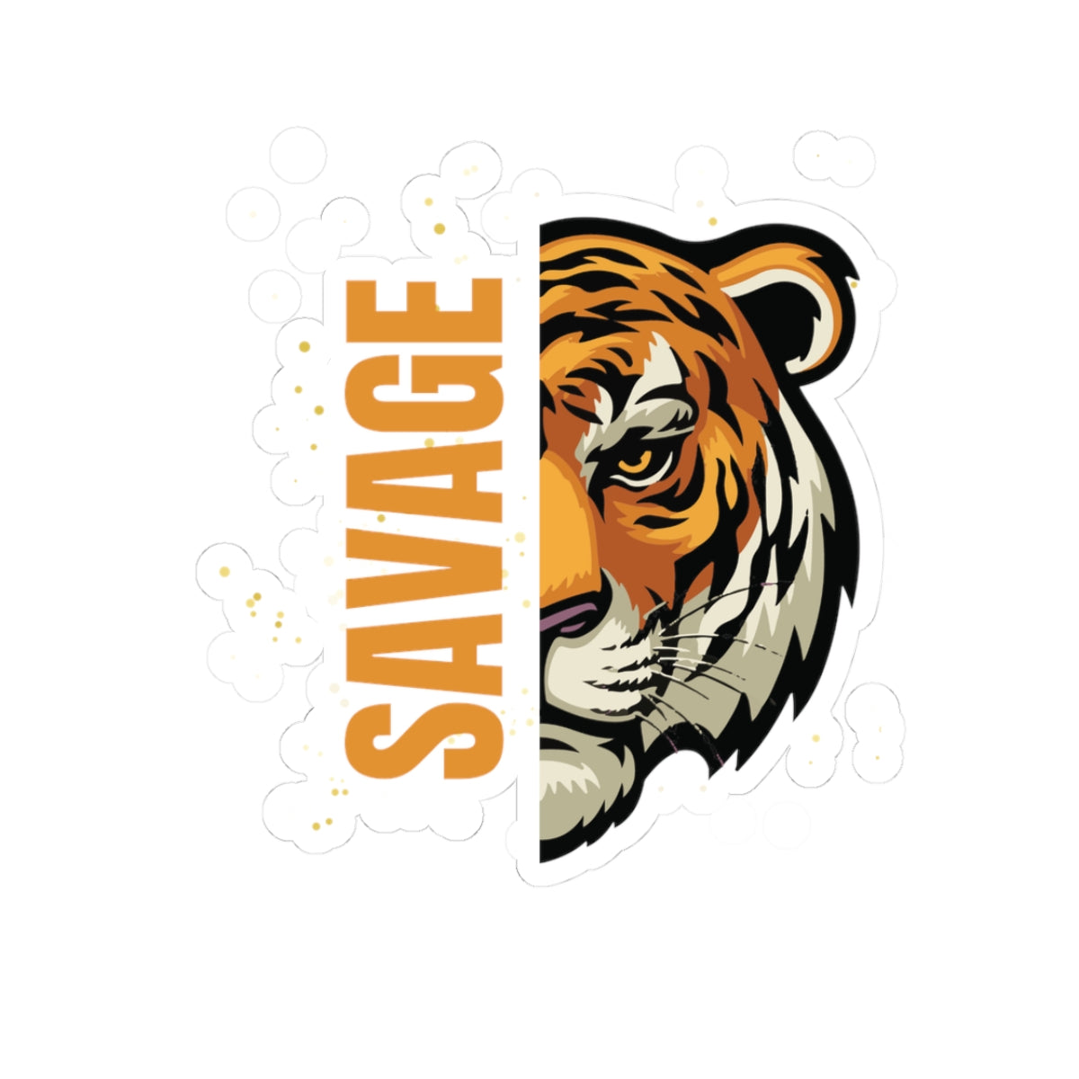 Savage Tiger Sticker