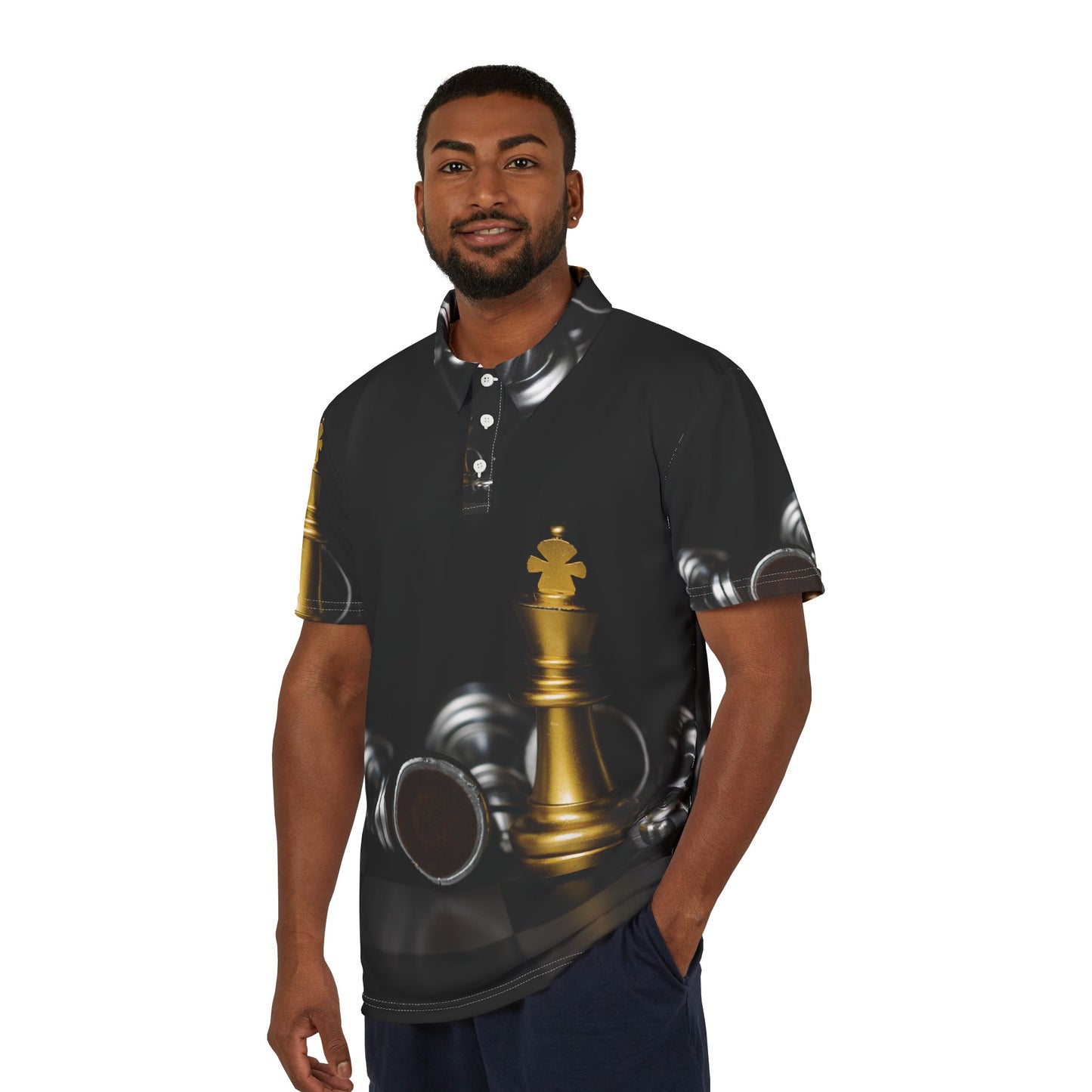 Chess-Themed Unisex Polo Shirt, Stylish Casual Wear for Chess Lovers, Unique Gift for Players and Fans, Game Night Attire, Perfect for [...]
