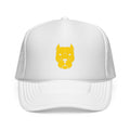 Gold Pitbull Silhouette Trucker Cap