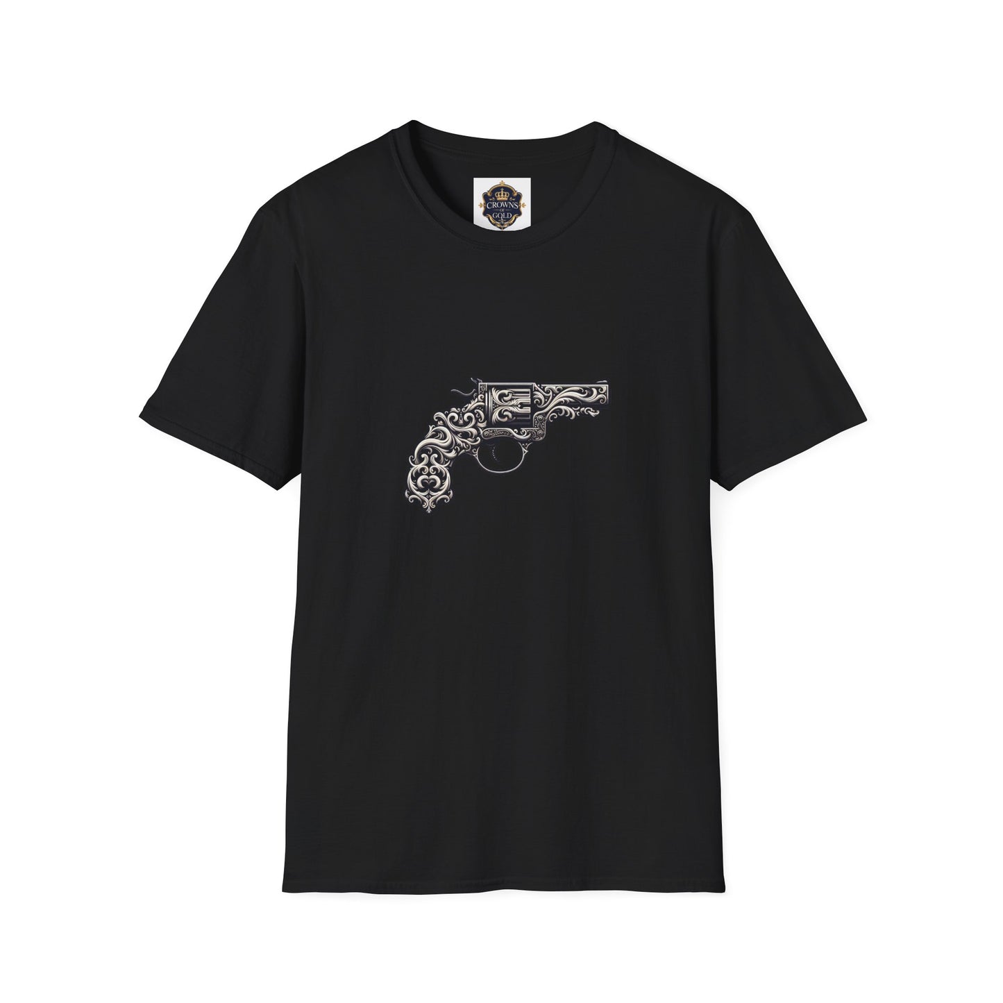 Vintage-Inspired Gun Graphic Unisex T-Shirt
