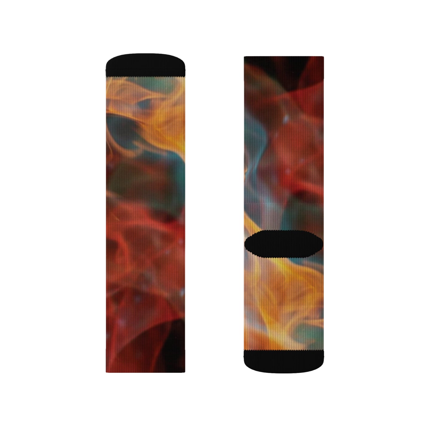 Fiery Sublimation Socks, Colorful Artistic Sock Gift, Unique Fashion Accessories for Men, Trendy Sock Collection, Cozy [...]