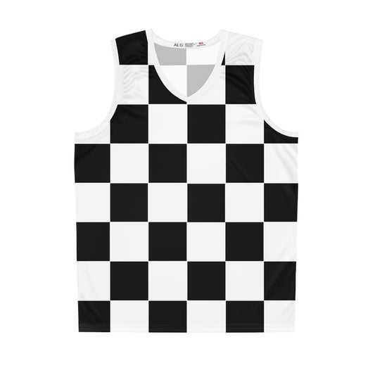 Checkered Basketball Jersey