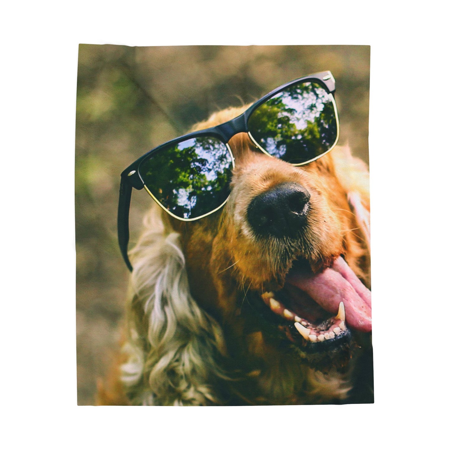Cool Dog Plush Blanket
