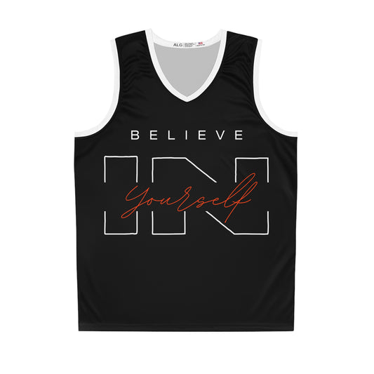 Believe In Yourself Basketball Jersey