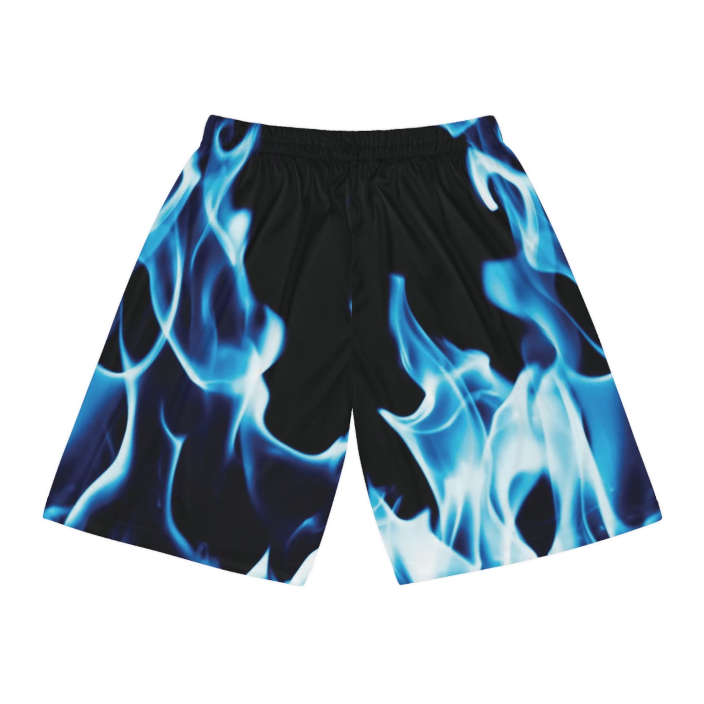 Blue Flame Basketball Shorts