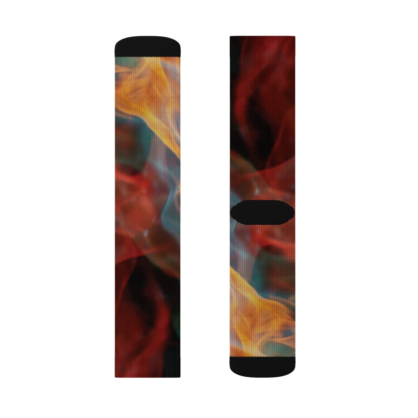 Fiery Sublimation Socks, Colorful Artistic Sock Gift, Unique Fashion Accessories for Men, Trendy Sock Collection, Cozy [...]