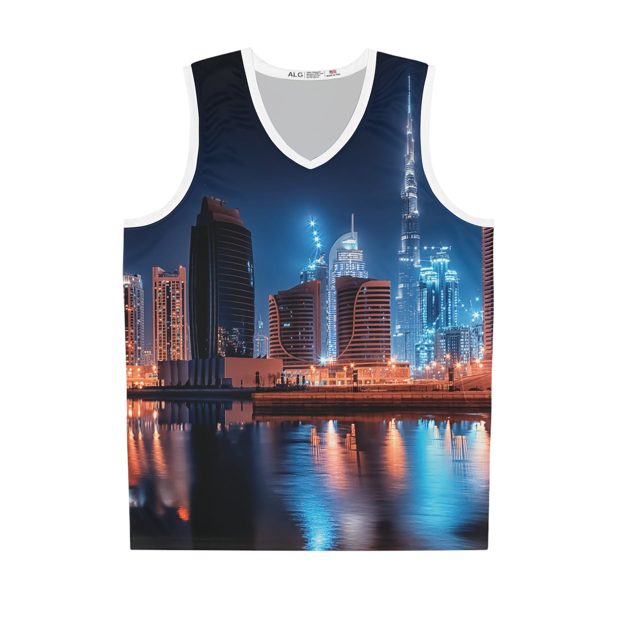Dubai City Basketball Jersey