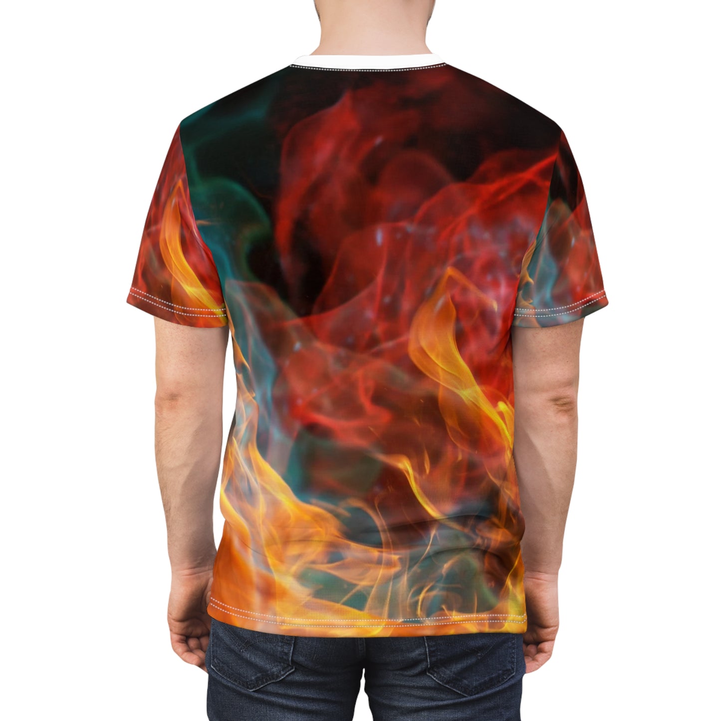 Fiery Unisex Cut & Sew Tee