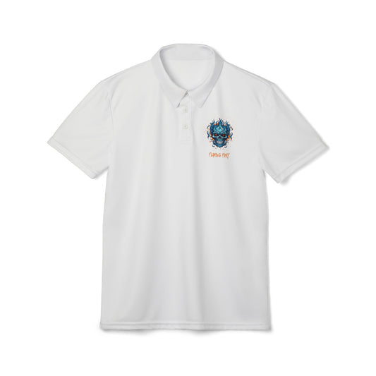 Skull Graphic Polo Shirt for Men