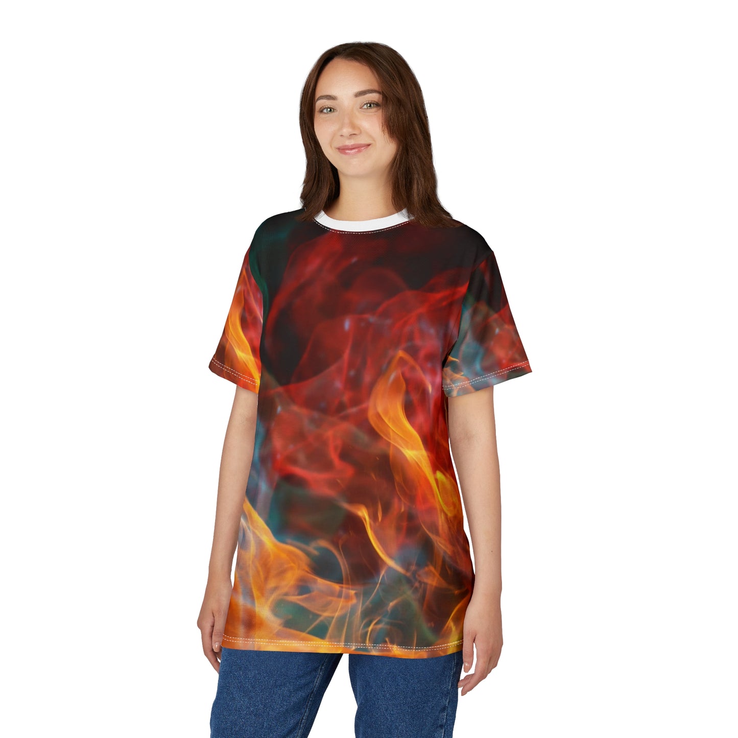 Fiery Unisex Cut & Sew Tee