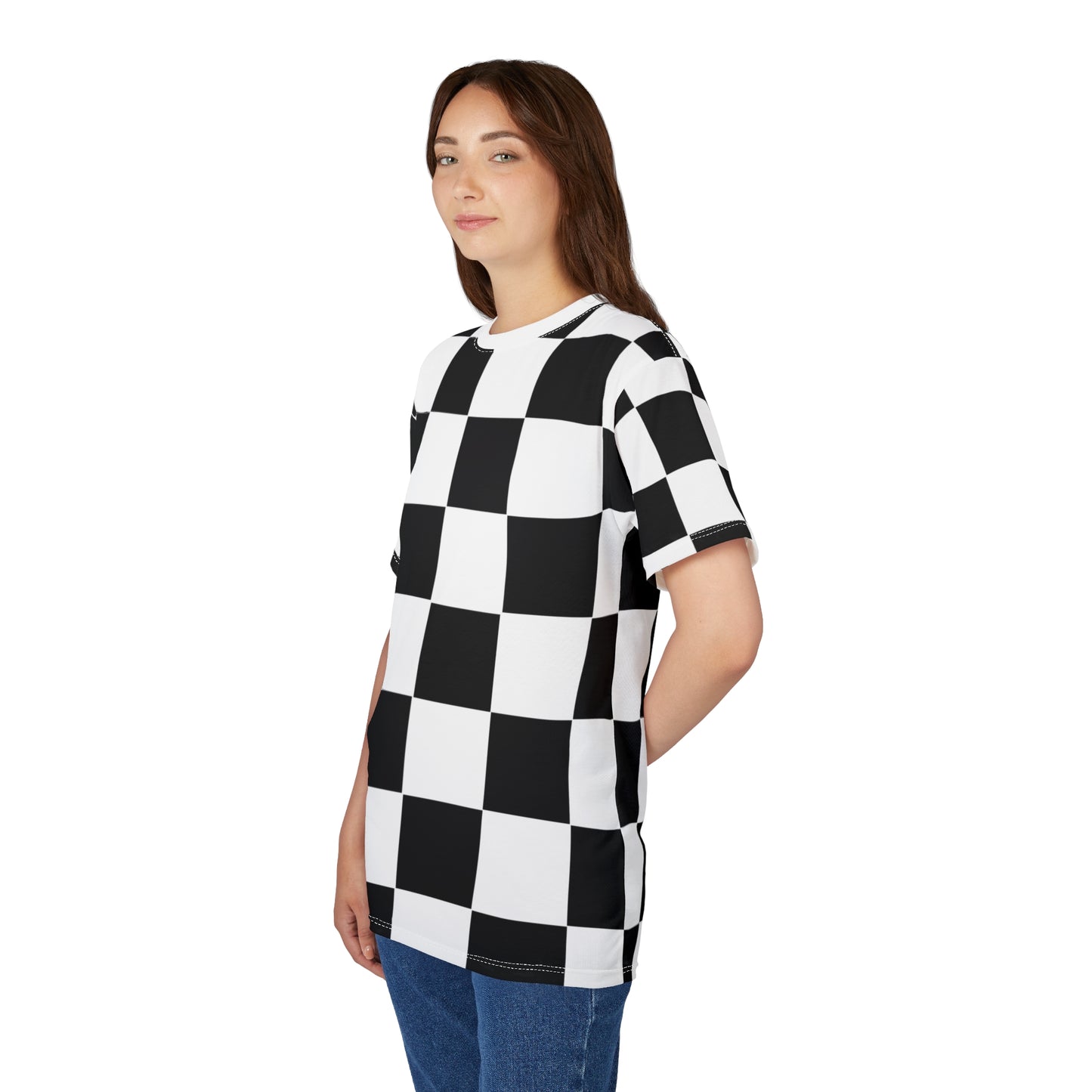 Stylish Checkerboard Tee