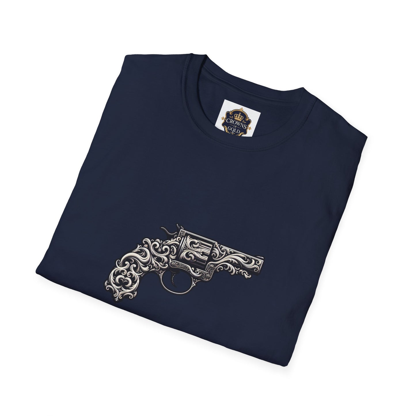 Vintage-Inspired Gun Graphic Unisex T-Shirt