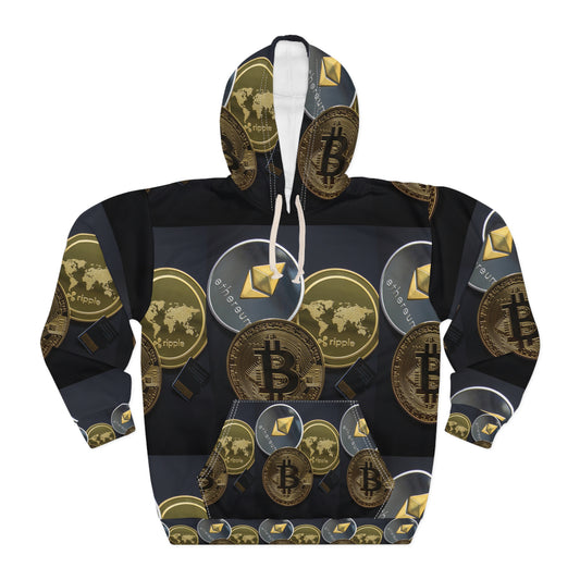 Cryptocurrency Unisex Pullover Hoodie