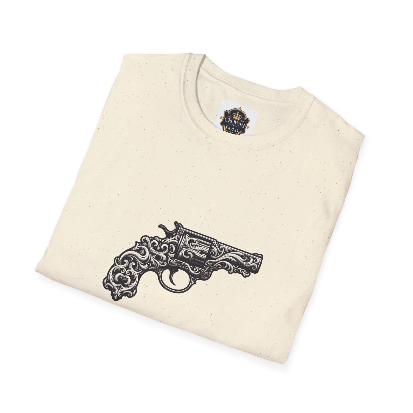 Vintage-Inspired Gun Graphic Unisex T-Shirt